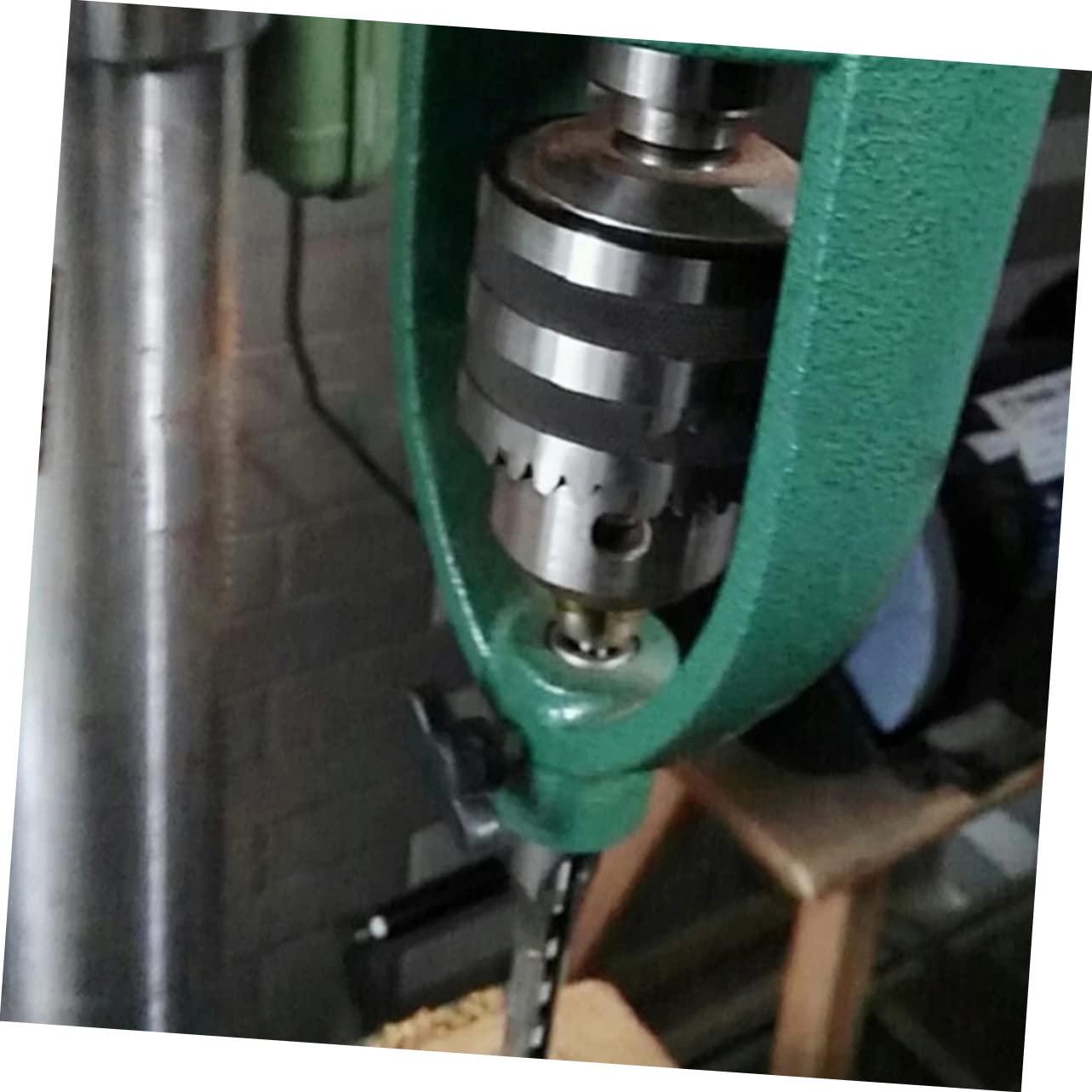 Convertidor de Mortajadora para Taladro de Banco Casquillo 65-55 | Hierro, Resistente Deformación, Accesorio de Ubicación y Conversión de Espiga