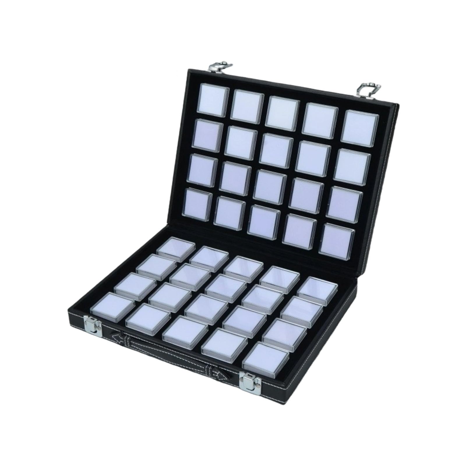 Kaeltsyn Shatter Compartment Trays for Efficient Jewelry Categorization Acrylic Jewelry Display Tray