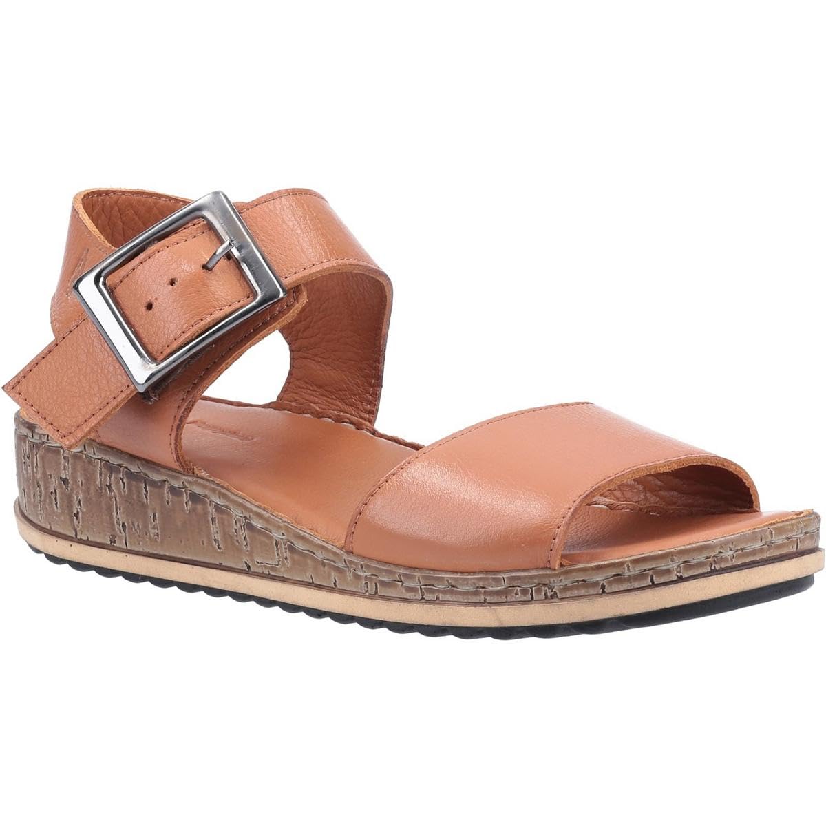 Hush Puppies Women's Tan 'Ellie' Sandal Summer In Size 6