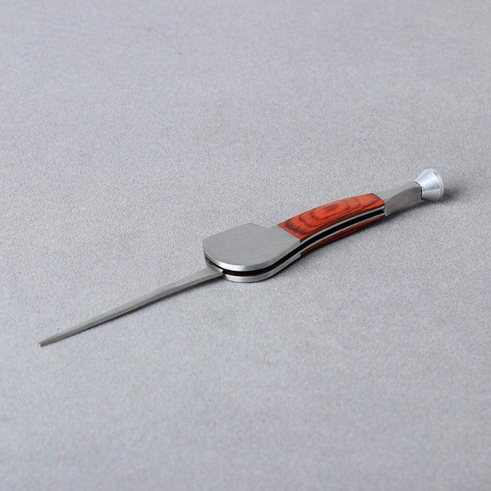 pipe tobacco knife Amazon.com: MUXIANG Tobacco Pipe 3 in 1 Pipe Knife Sraper Classic Rosewood  Stainless Steel Tamper Reamer Pick Pipe cleanning Tools Tobacco Pipe  Accessories FF0013 : Health & Household
