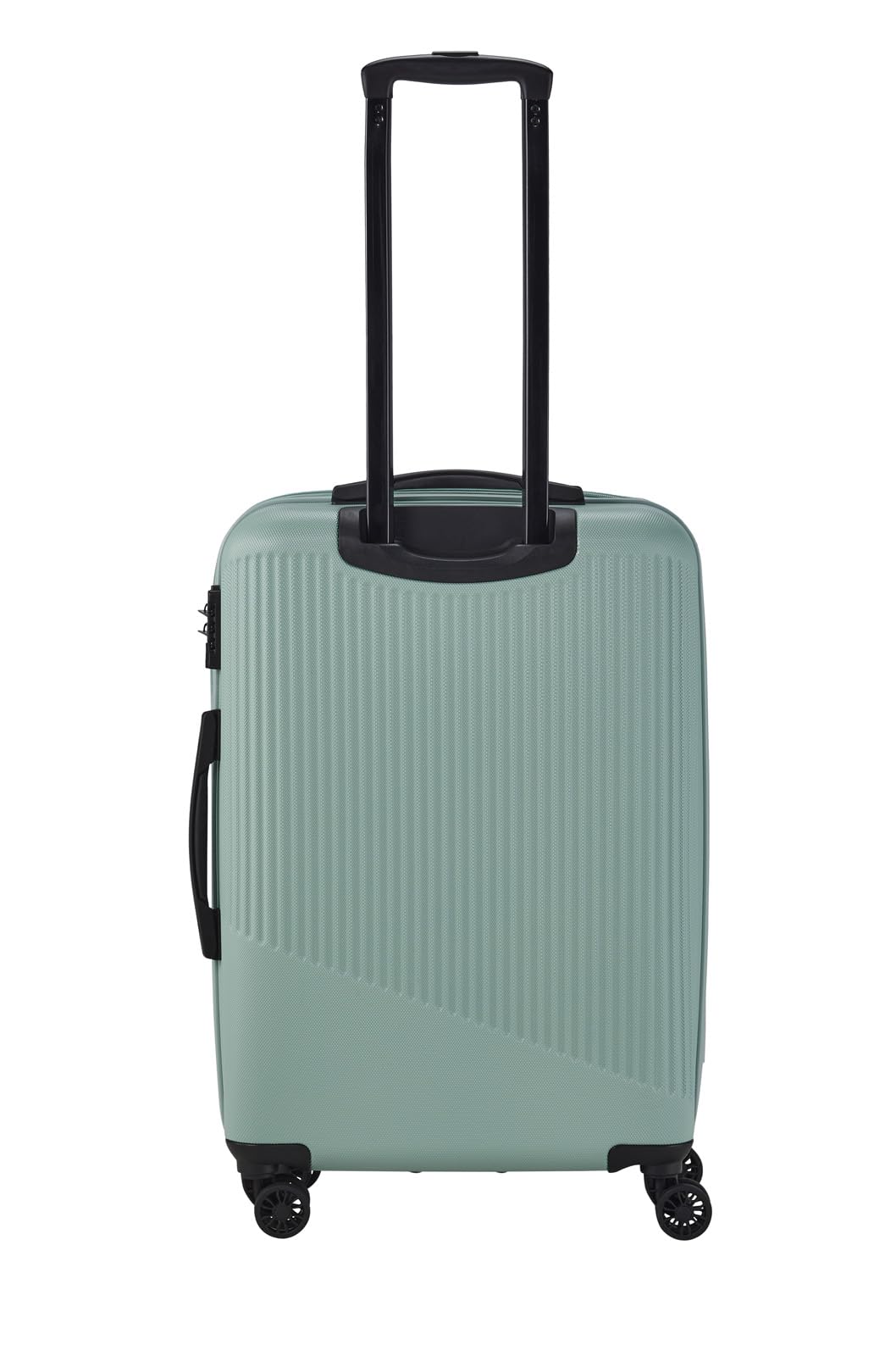 Travelite Zestaw walizek na 4 koła, 3-częściowy, rozmiary L/M/S, seria bagażowa Bali: ABS twarda obudowa na kółkach, miętowy, Trolley Größe M (67 cm), Twarda obudowa na kółkach z 4 kółkami