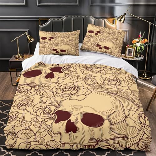 Housse de couette vector tattoo design contre l'usure du linge de lit
