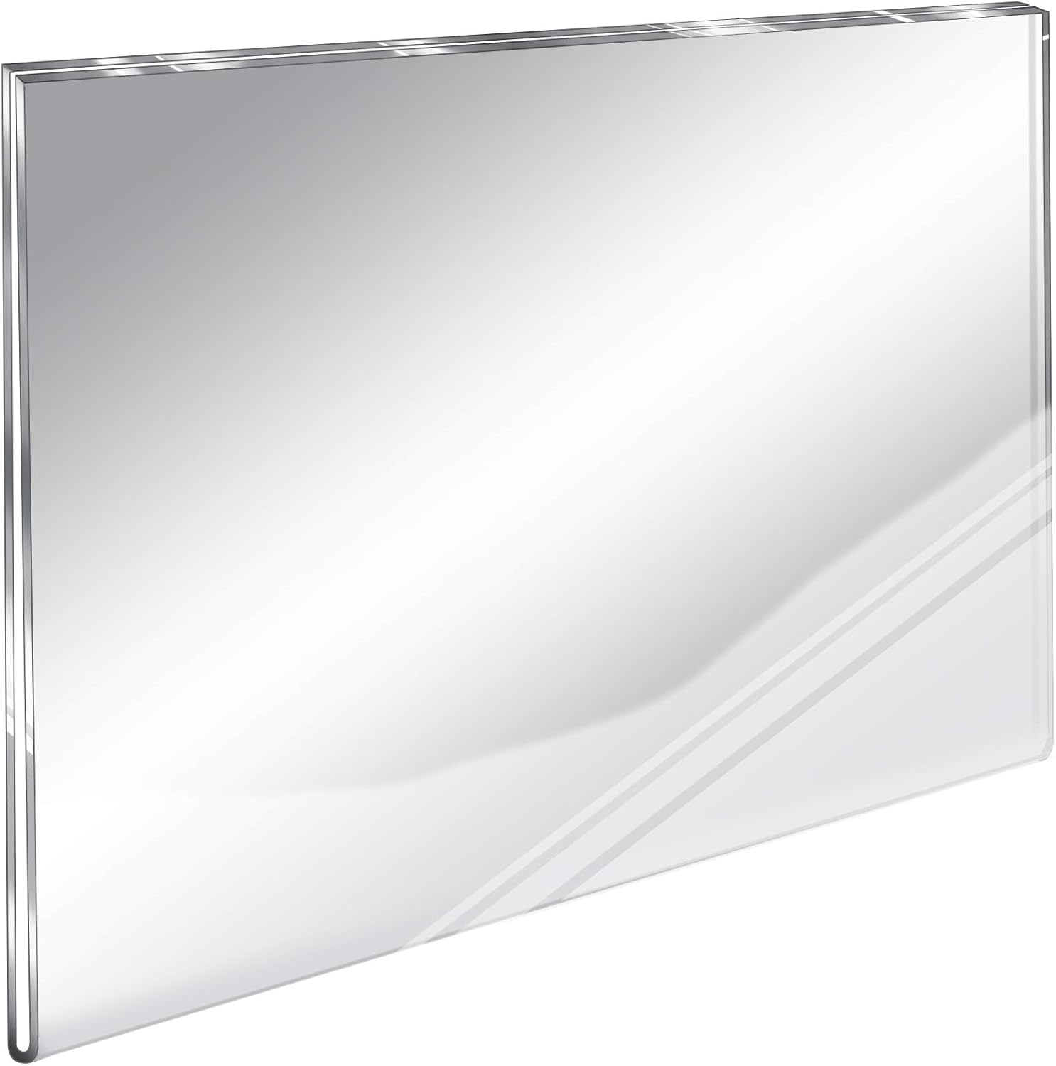 Flush-Top, Top Loading Acrylic Wall Frame (11 x 8.5), Set of 4