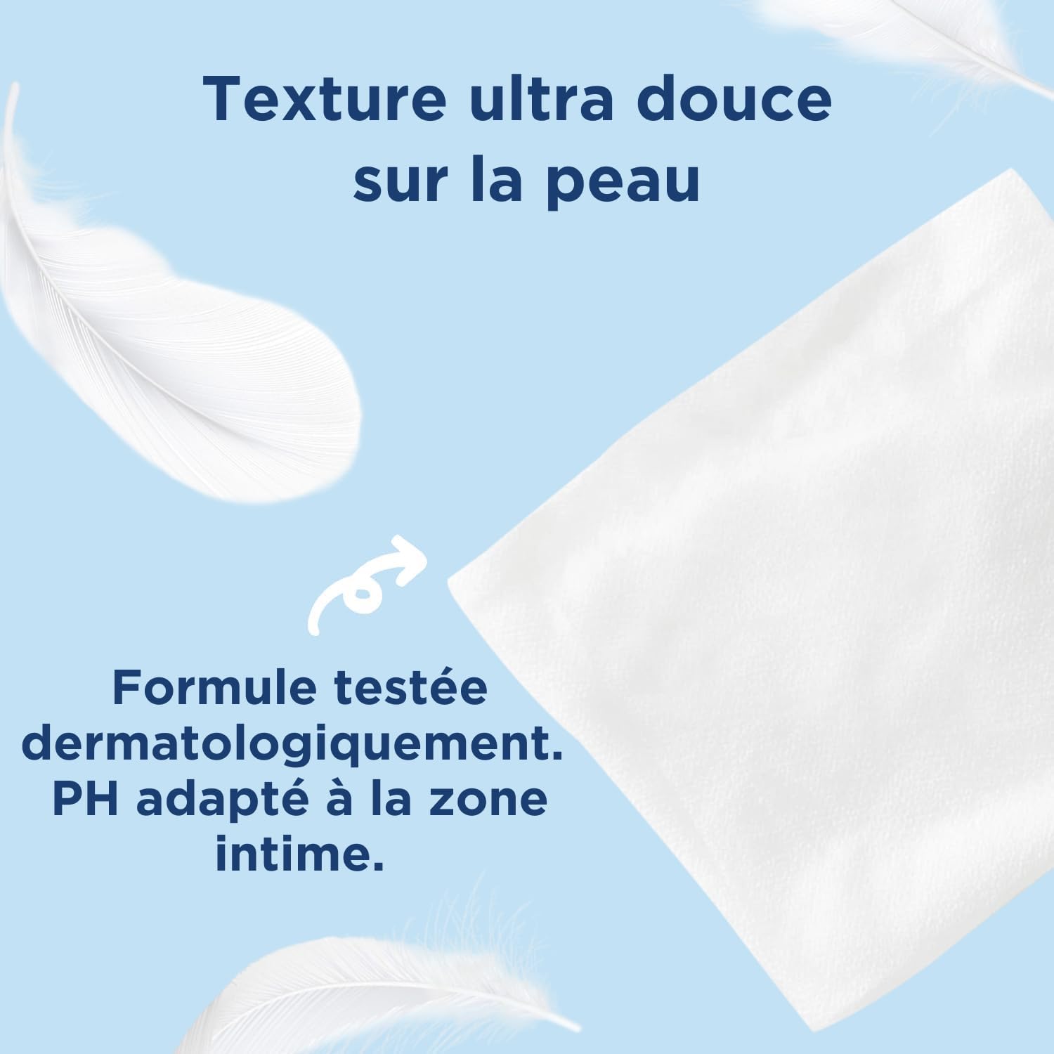 Fess'Nett - Papier Toilette Humide - Jetable WC - 16x100 Feuilles