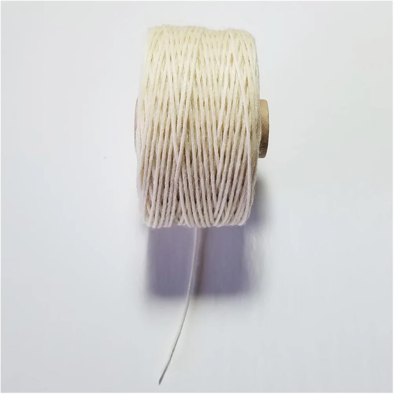 1.5mm high Toughness Natural Ramie Waxed Rope 100m/roll for Leather Sewing Craft Accessories DIY