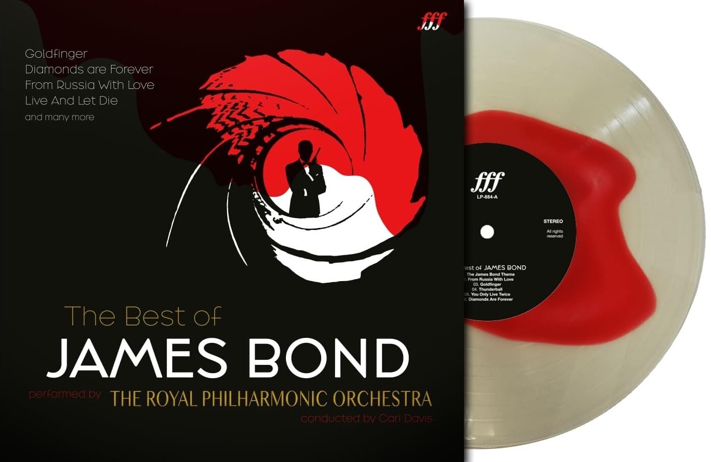 The Best Of James Bond (Red In White Vinyl)