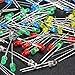 500pcs (5 Colors x 100pcs) 3mm LED Light Emitting Diode Round Assorted Color White/Red/Yellow/Green/Blue Kit Box DIY Kit for Science Project/Experience