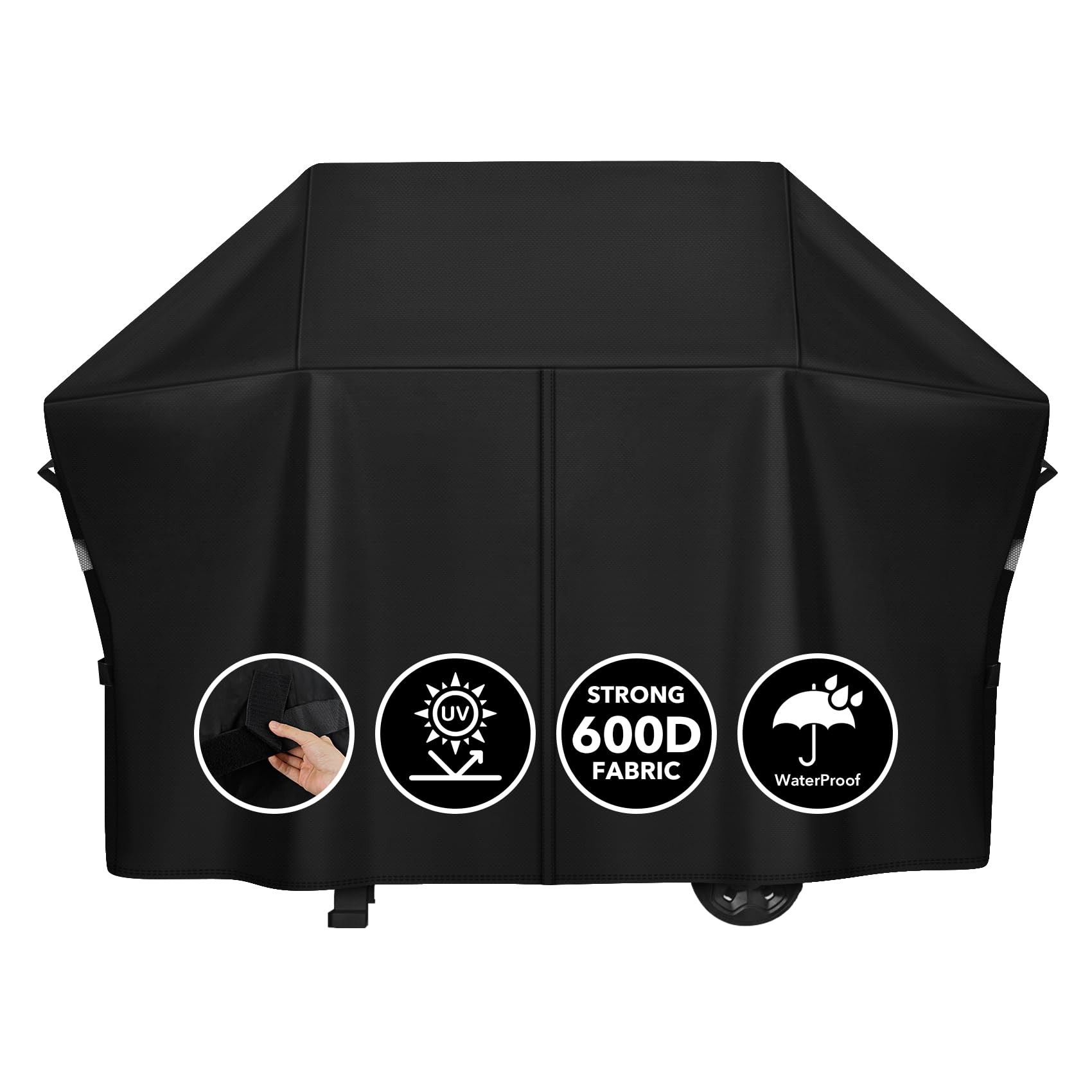 Heavy Duty 600D Grill Cover Fit for 61527 Napoleon 425 Series Grill and Fits 61427 Napoleon 525 Series Rogue Grill Accessories