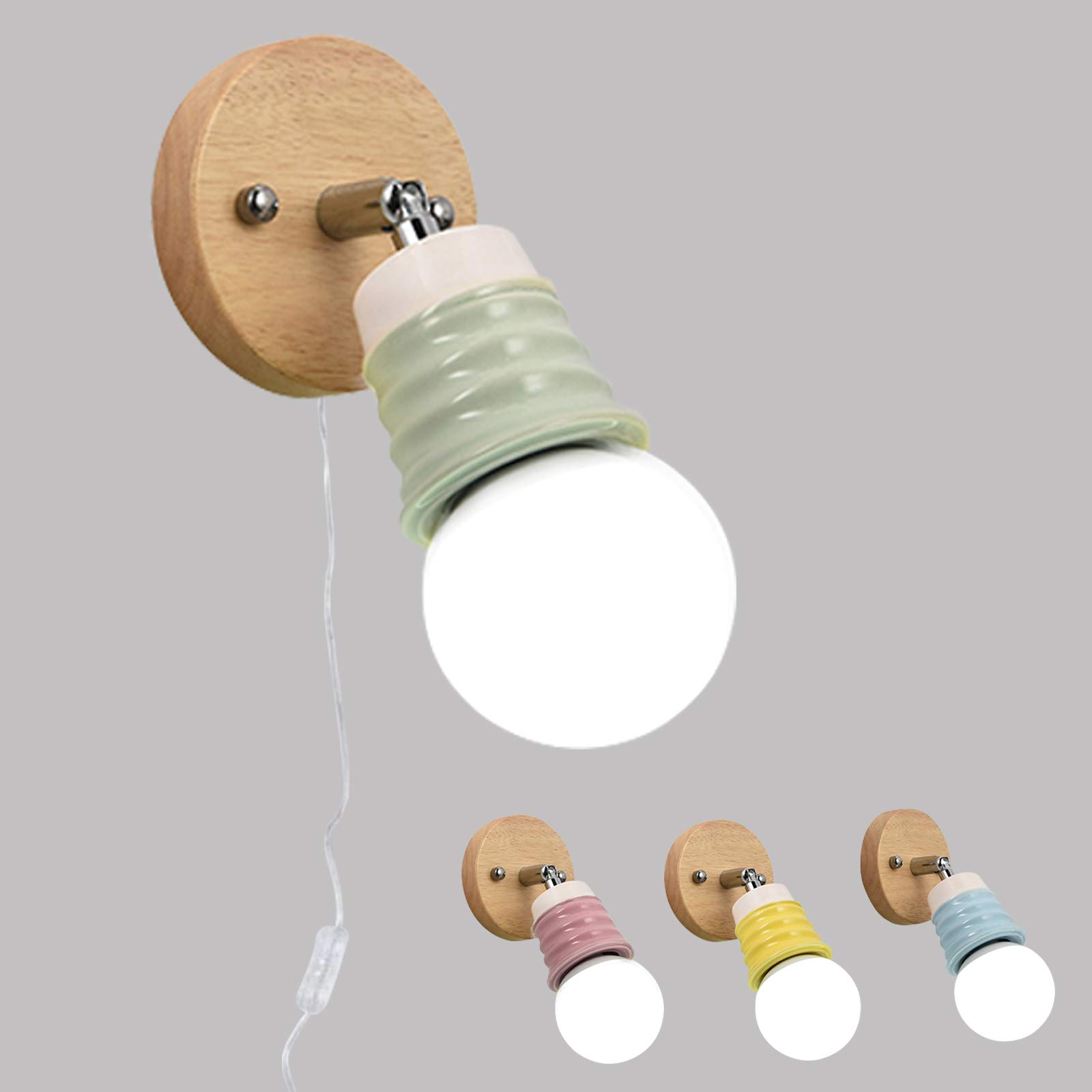 Amazon | STGLED ウォールライト ブラケット照明 コンセント かわいい