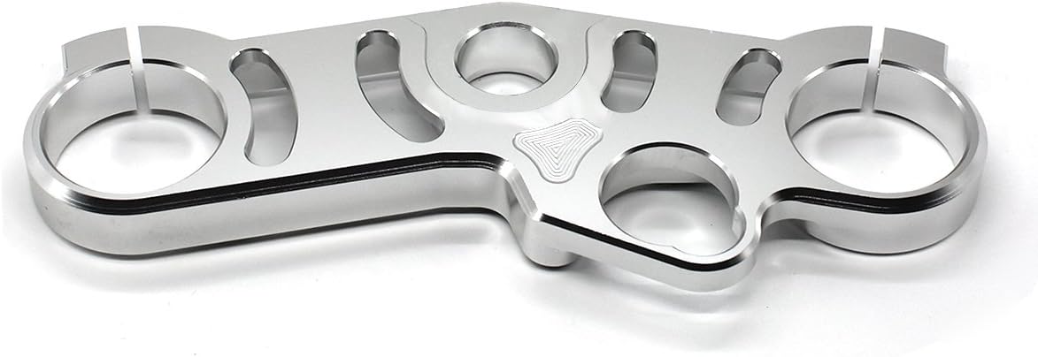 CNC Motorcycle Lowering Triple Tree Front End Upper Top Clamp Compatible with GSXR1000 2007-2008, GSXR600 GSXR750 2006-2009