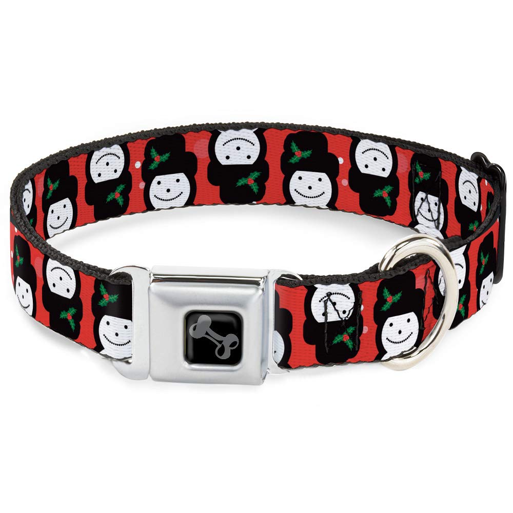 Collier pour chien avec boucle ceinture de sécurité robuste et sangle large 3,8cm