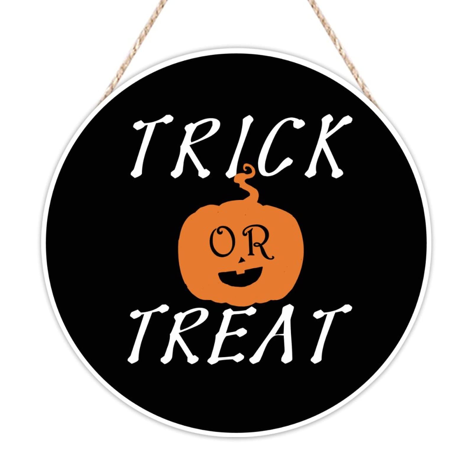 Panneau de bienvenue en bois pour Halloween pour remplacer les décors fragiles