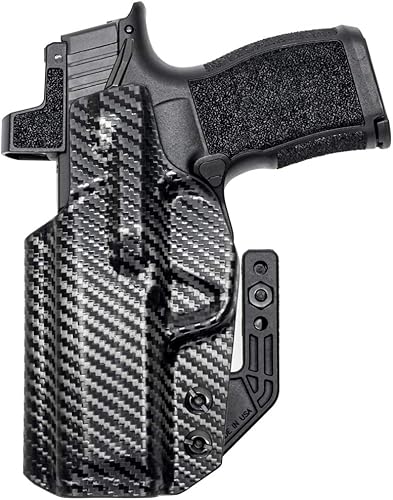 Miniatura 2 de Tulster Funda Oath IWB para Sig P365XL  Compatible con óptica dentro de la cintura, apéndice oculto, funda Kydex