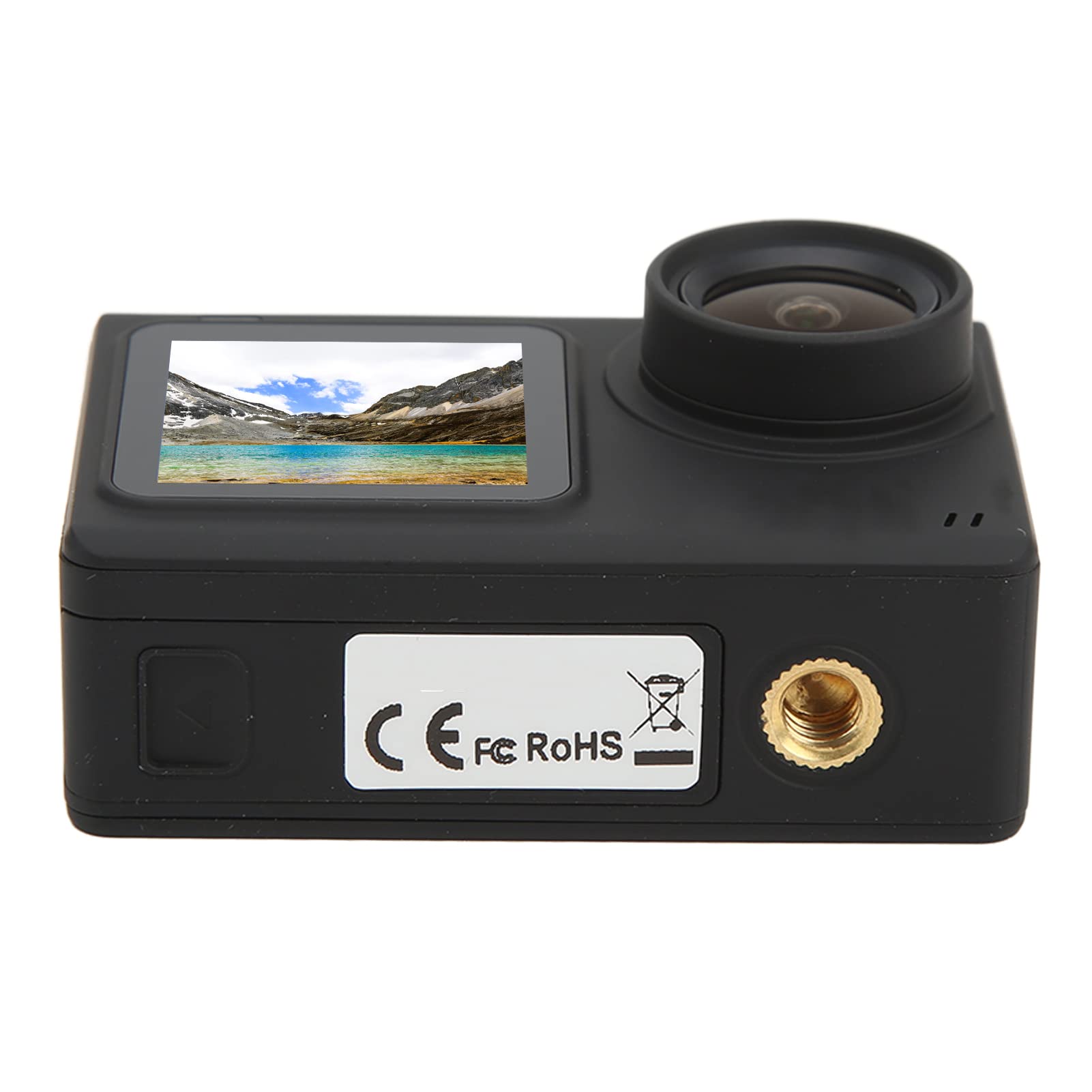 SJ8 4K 30FPS 20MP WiFi Action Kamera, Dual Screen Vlog DV mit Touchscreen, 20 M wasserdichte Unterwasserkamera, Weitwinkel WiFi Sportkamera für Reisen, Radfahren, Tauchen,