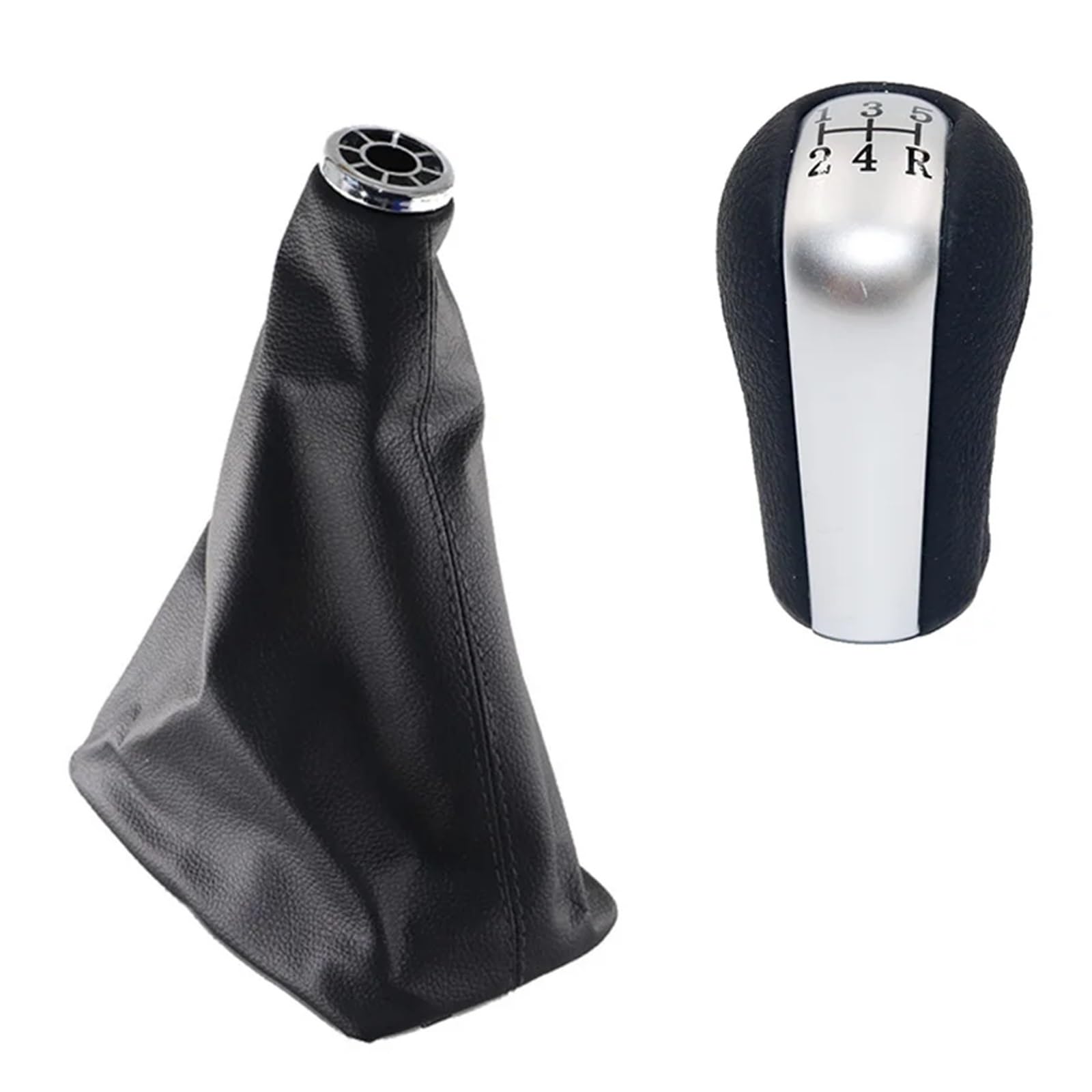 WYLWSHA Shift Gear Knob Cover for Toyota for OROLLA for Estate for E12 2001-2007 Manual Gear Shift Knob Shifter Lever Handle Stick(1 Set Type 3)