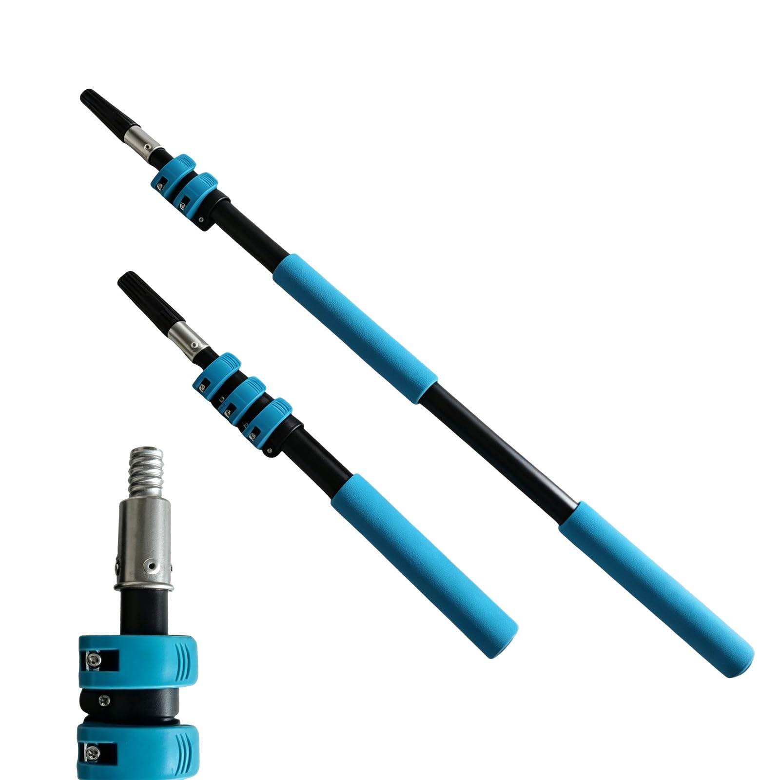 Cyqqrdzsw One Color Telescopic Extension Pole, Thickened Aluminum Alloy Telescoping Pole
