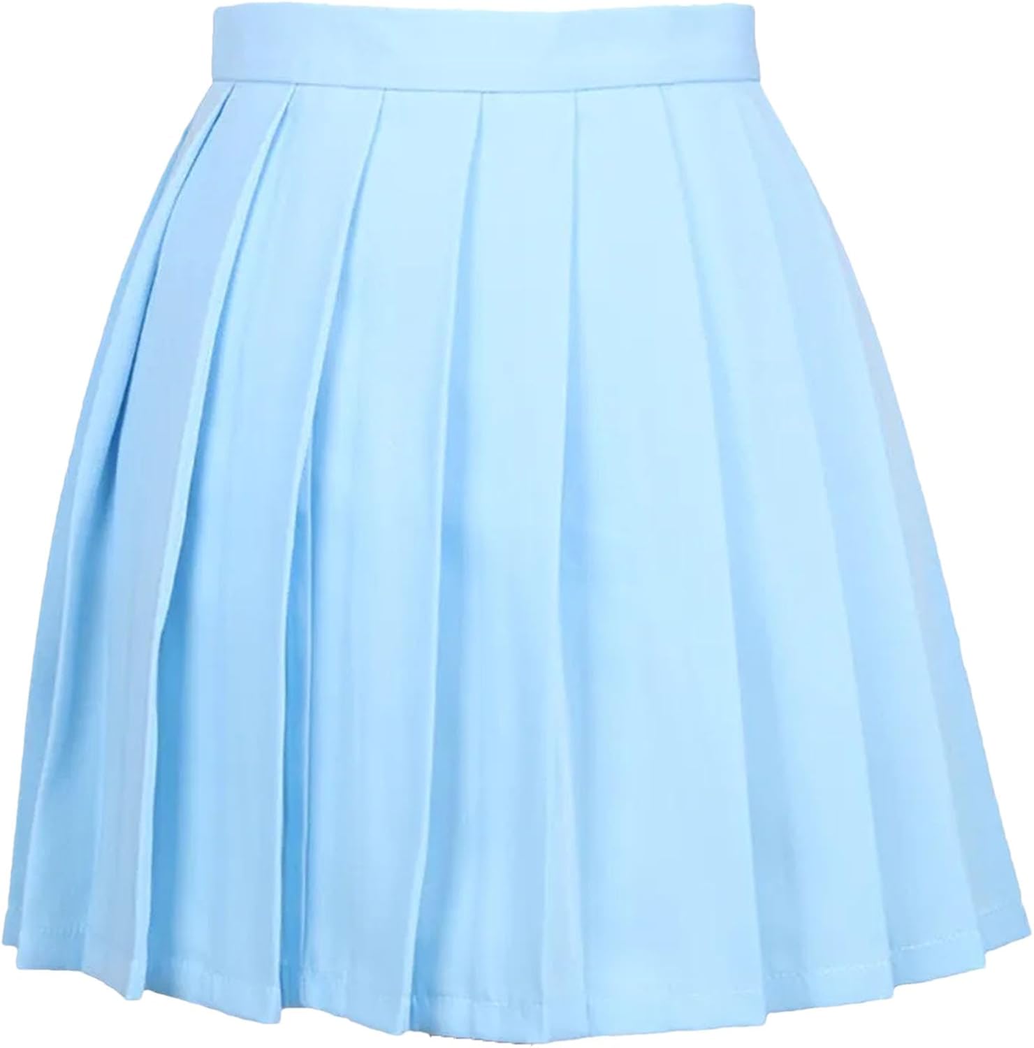 Women's School Short Dresses Slim Fit Students Pleated Uniforms Suit Athletic Mini Skirts