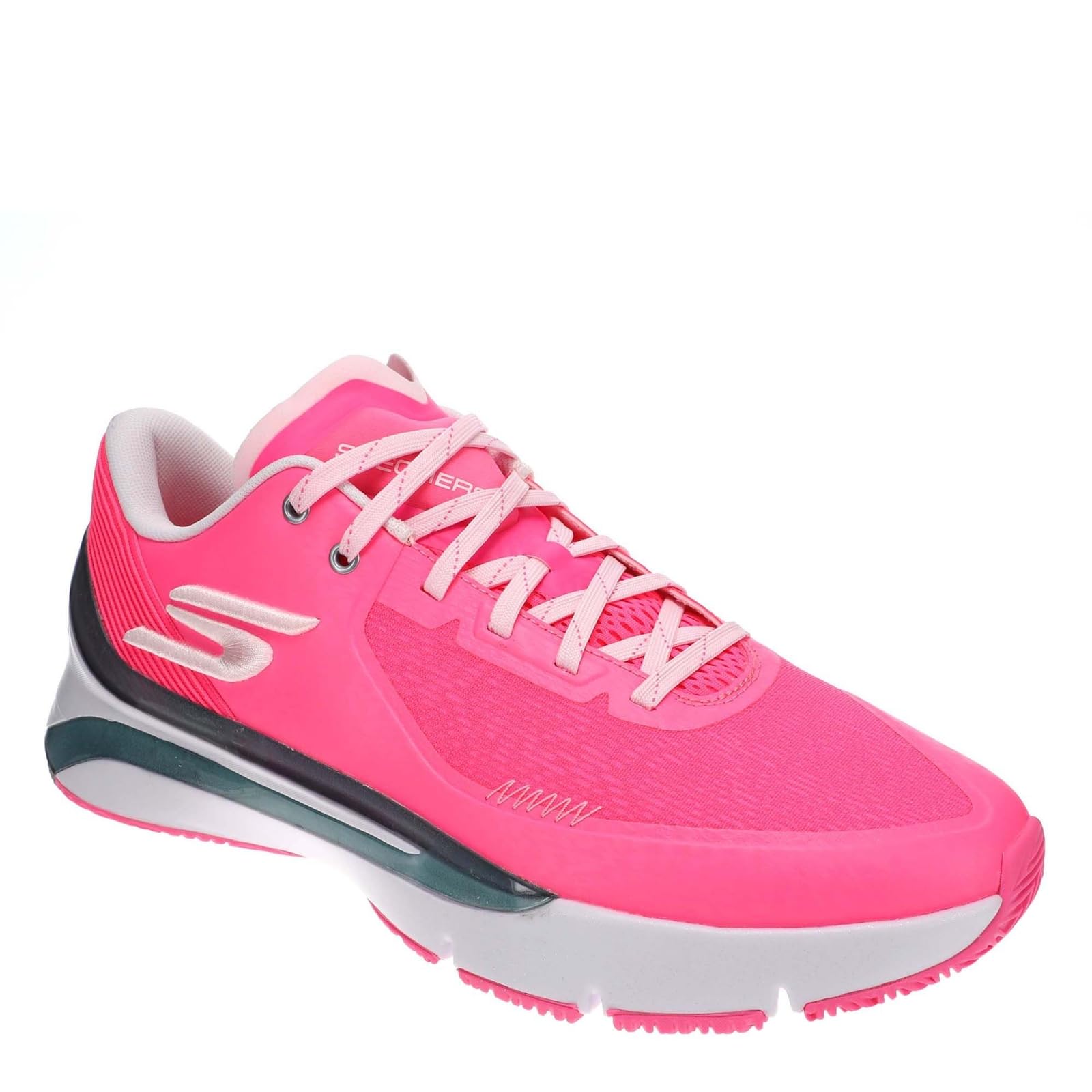 Skechers Performance SKX Full-Court Press Men's Basketball, 11 D(M) US, Pink-Silver