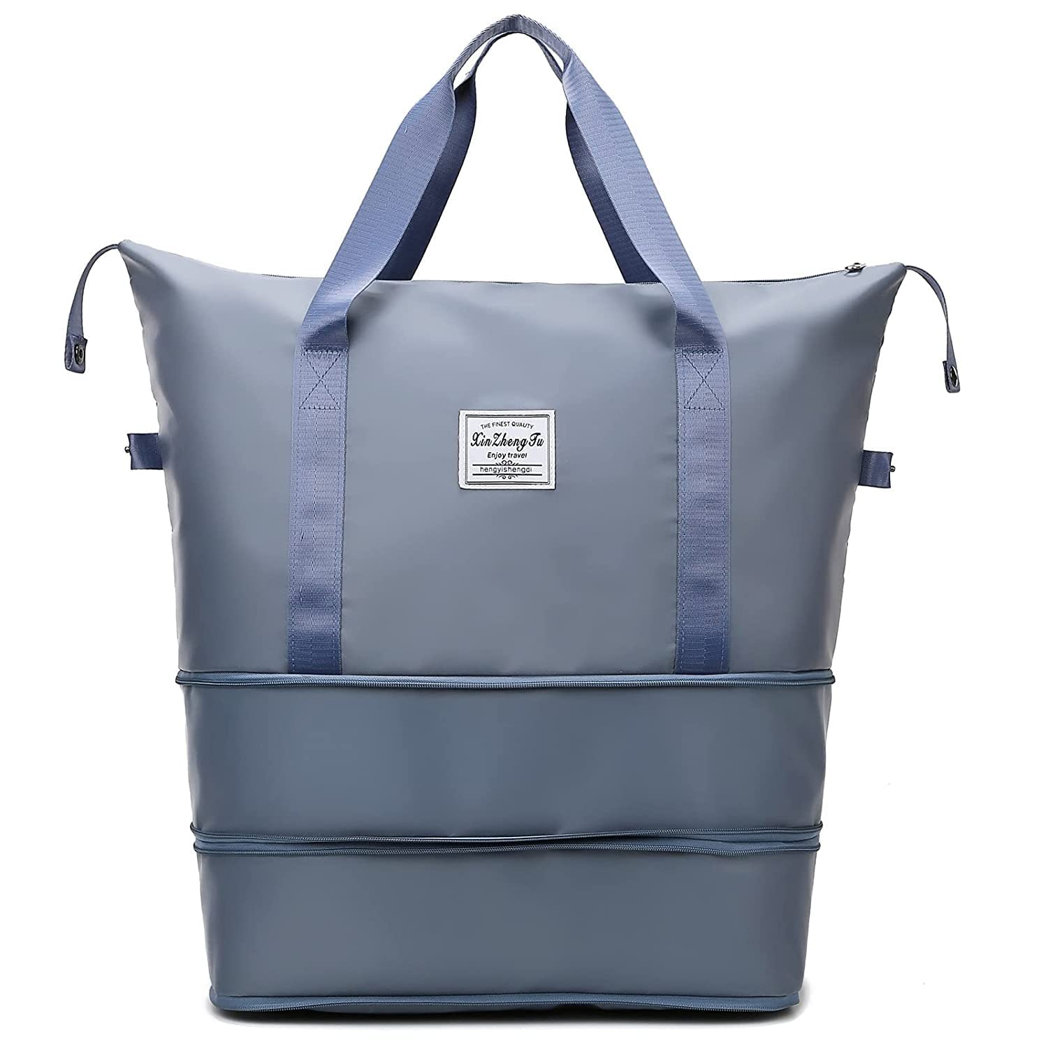 False1Pcs Foldable Travel Duffel Bag Large Capacity Outdoor Sports Folding Lightweight Waterproof Carry Luggage Bag Travel Bag(Multicolor)