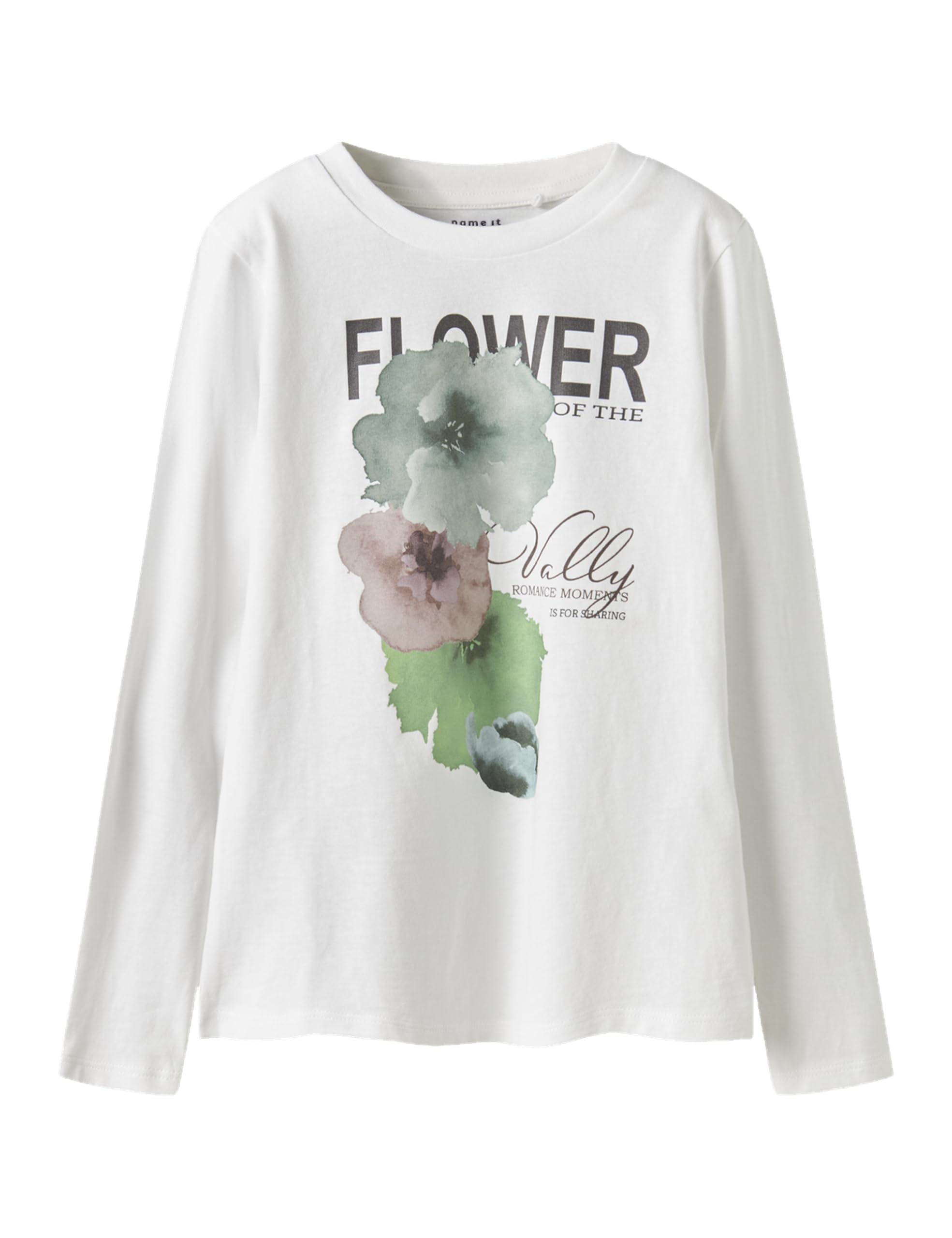 NAME IT Girl Oberteil mit Langen Ärmeln Regular Fit