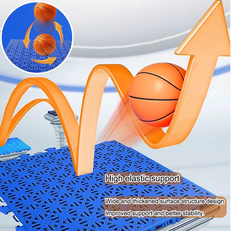 Este Juego de 27 Alfombrillas Antideslizantes de Goma entrelazables para Ducha y Patio (30,5 x 30,5 cm) es Impermeable, fácil de Limpiar e Ideal para Uso en Interiores y Exteriores.