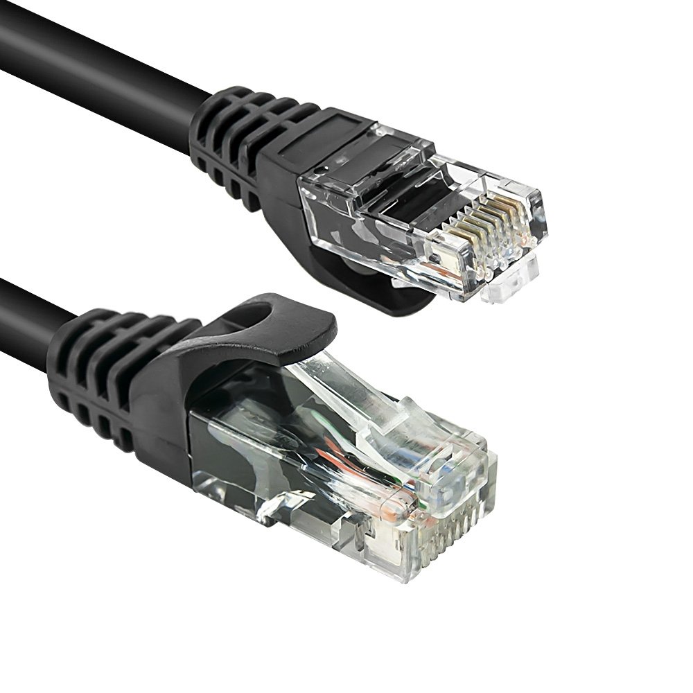 Vultech taau100-utp-bk 10 m Cat6 U/UTP (UTP) schwarz Networking Kabel – Netzwerk-Kabel (10 m, Cat6, RJ-45, RJ-45, Stecker/Stecker, U/UTP (UTP))