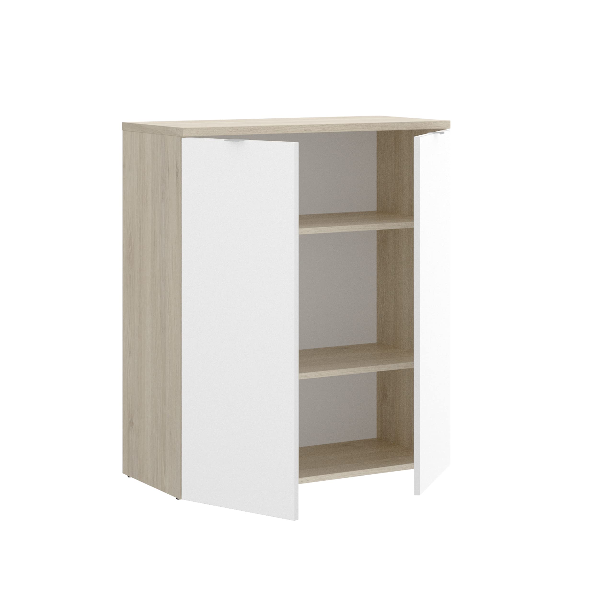 DEKIT GRUPO RIMOBEL Armario bajo 2 Puertas, Madera, 79x96x40 cm
