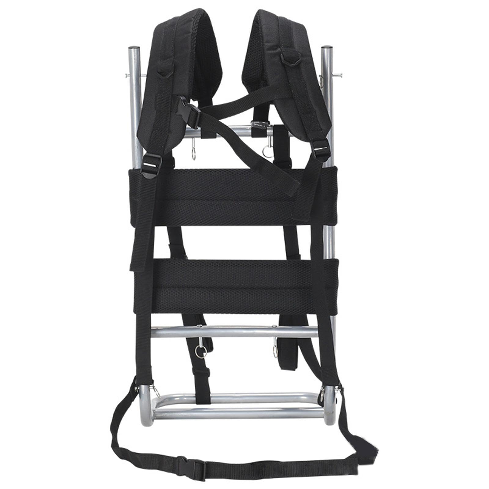Mochila de Carga Pesada con Armazón Plegable, Soporte de Armazón de Nailon, Cómoda de