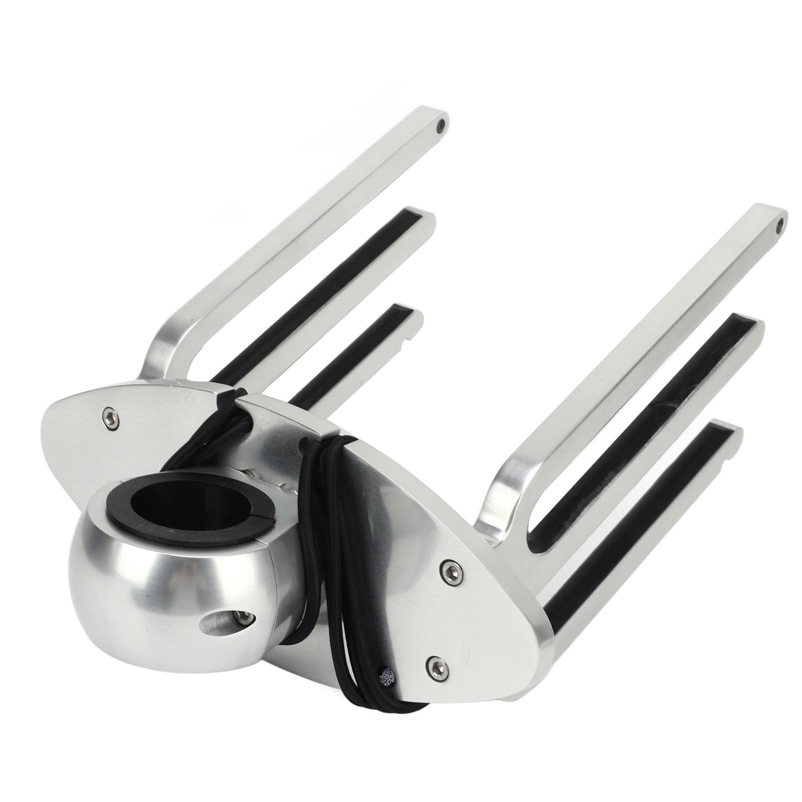 Support de Tour de Wakeboard Rack à Angle Réglable en Alliage D'aluminium Poli pour Tube de Serrage 48mm 60mm 63mm