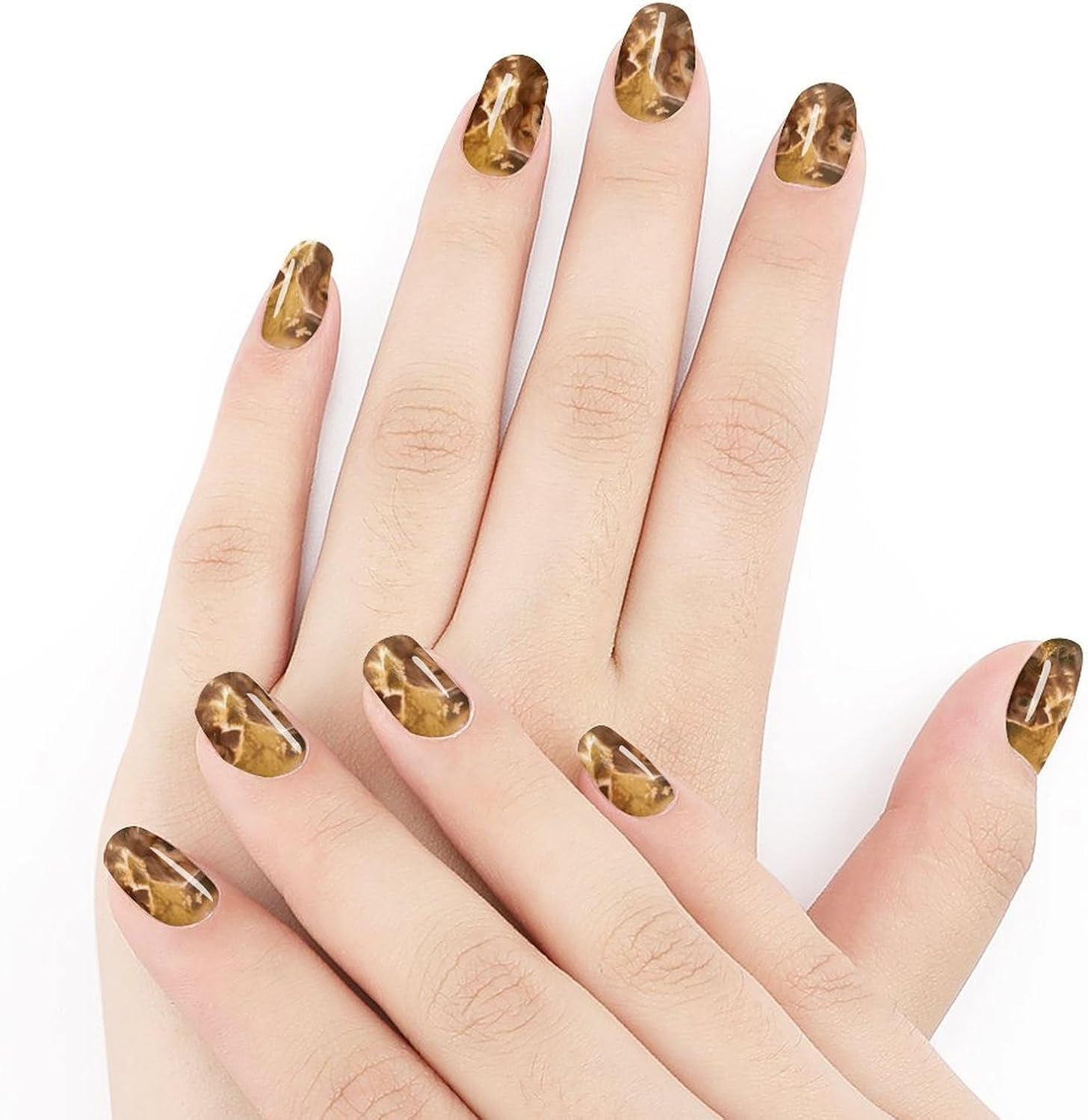 Nail Strips Bundle Full Wrap Long Lasting Nail Polish Strips Easy Application and Removal Salon Quality Self Adhesive Art Stickers for Women Gifts