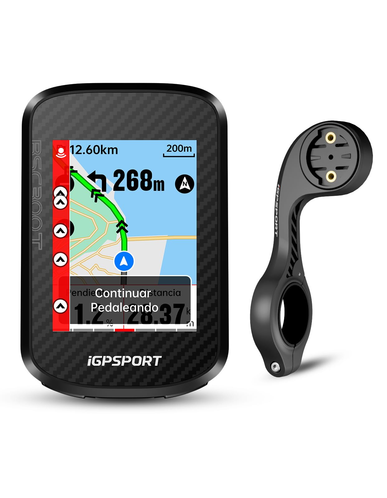 iGPSPORT BSC300T GPS Bicicleta con M80 Soporte