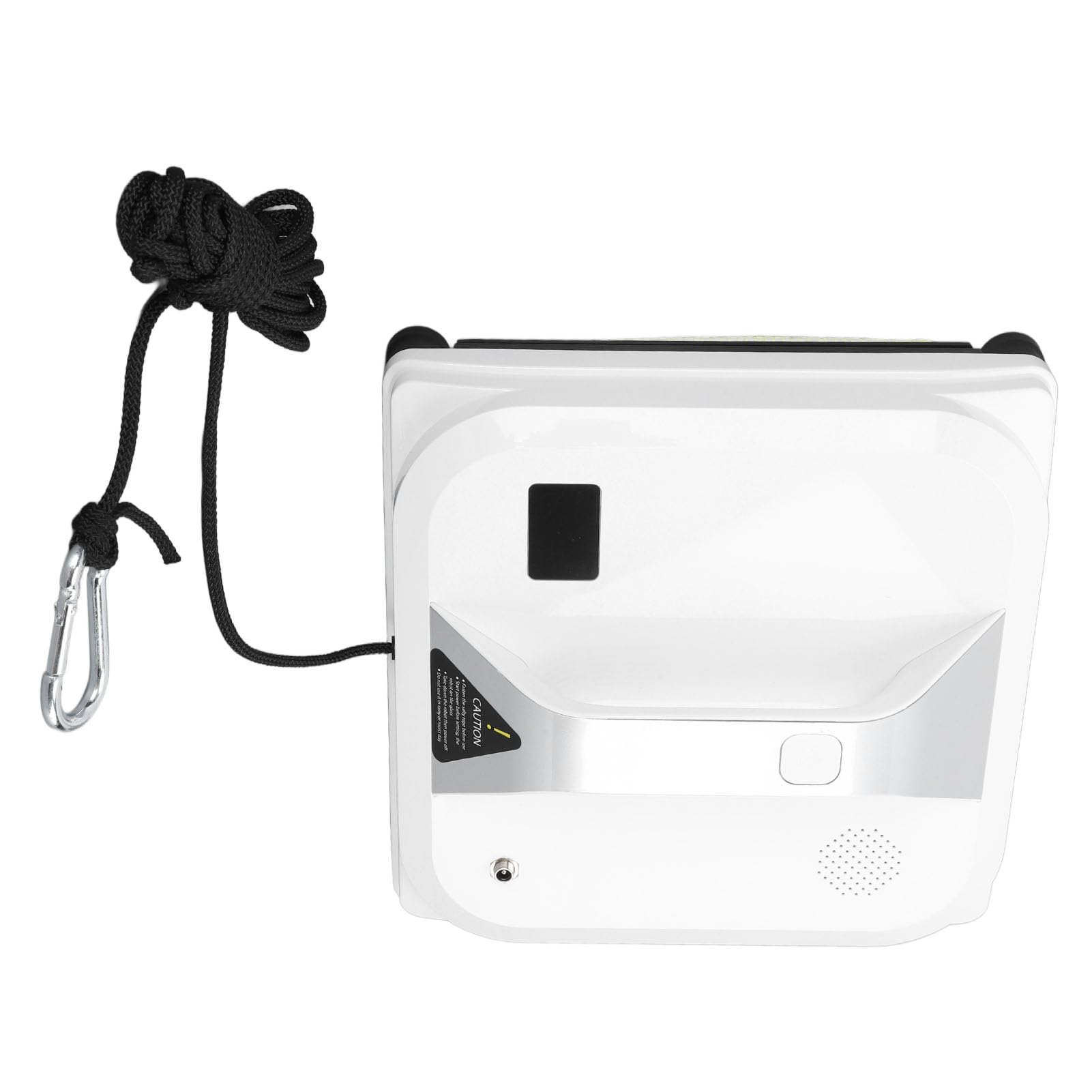 Robot do Czyszczenia Szkła, Automatyczny środek do Czyszczenia Okien 80 W Niski Poziom Hałasu 100-240 V 2800 Pa Ssania Kwadratowy Kształt dla Domu (Wtyczka UE)