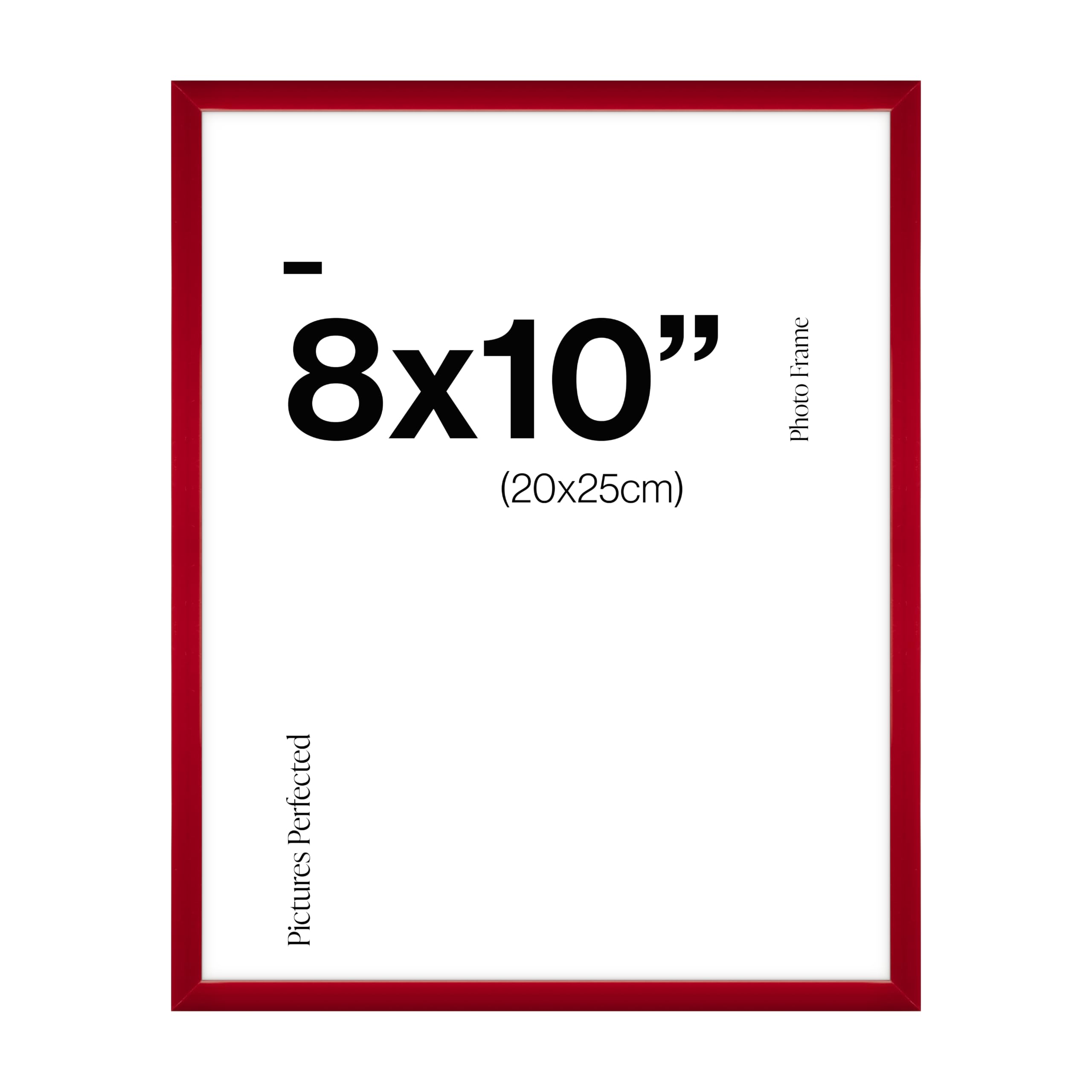 Modern Red 8x10 Photo Frame for 8x10 (20 x 25cm) Photos or Pictures