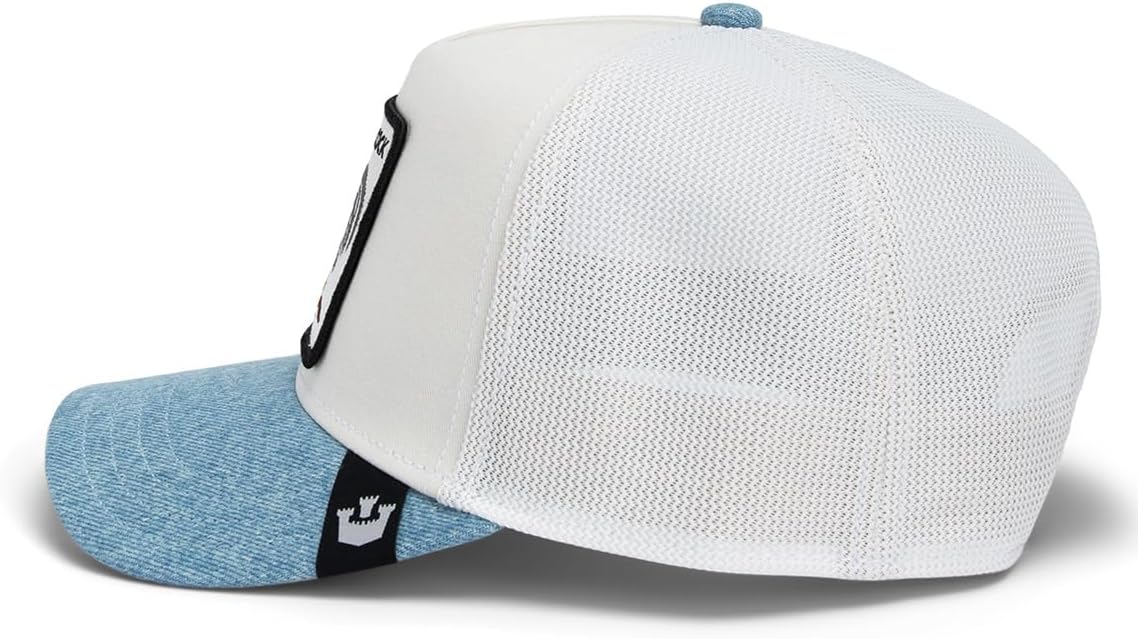 Goorin Bros. Core Combo Trucker Hat for Men and Women, White (Rooster Fan Institution Ball Club), One Size - Image 3