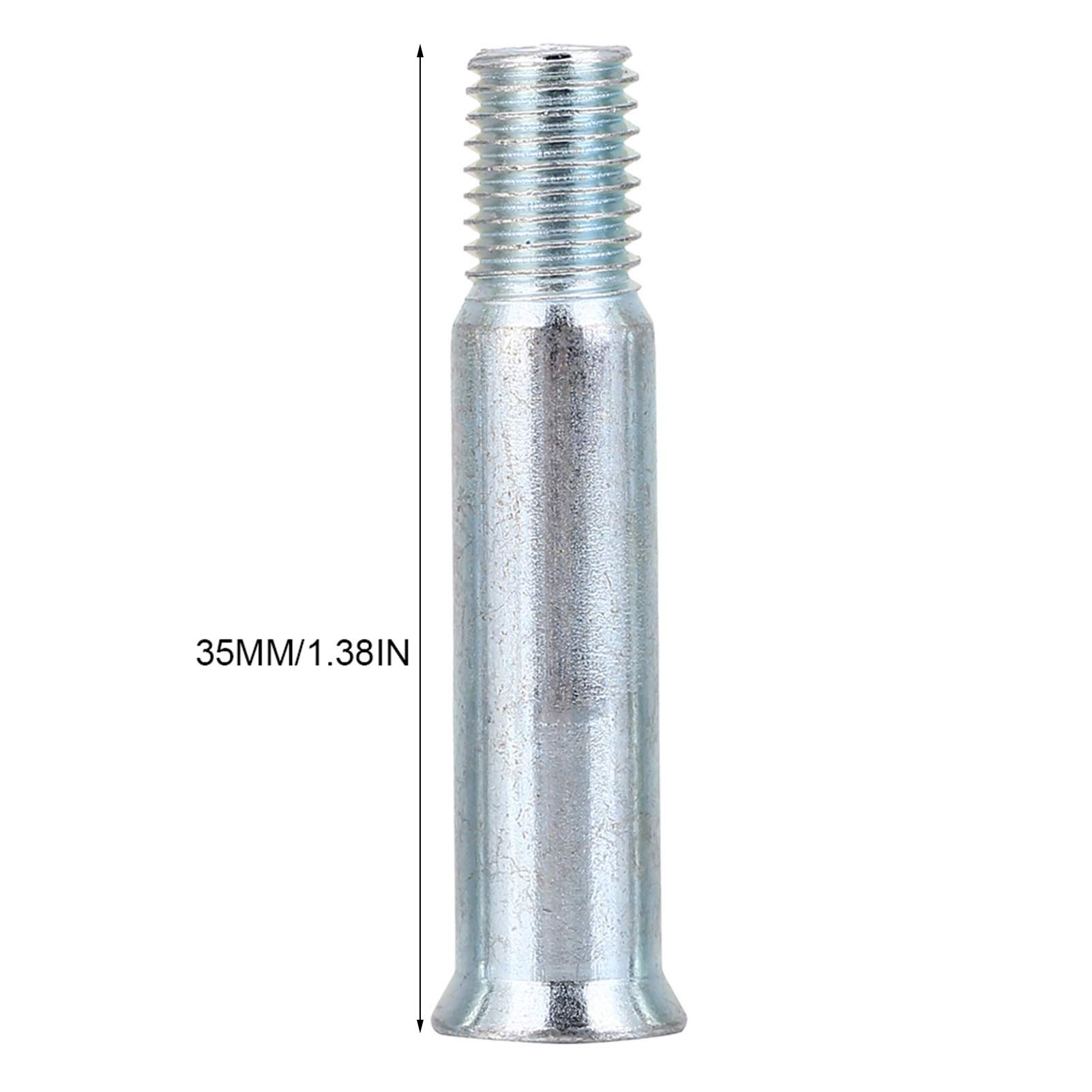 Skate Axle, Steel Construction Inline Skate Axle, Skate Wheel Axle for Inline Skating Replacement (Total length 35mm)
