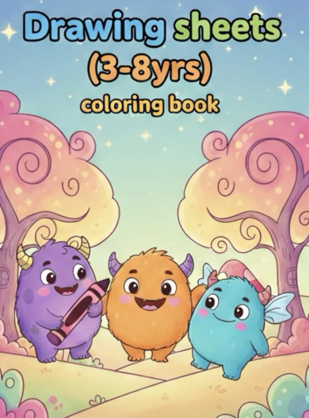 Drawing sheets (3-8yrs): Coloring book
