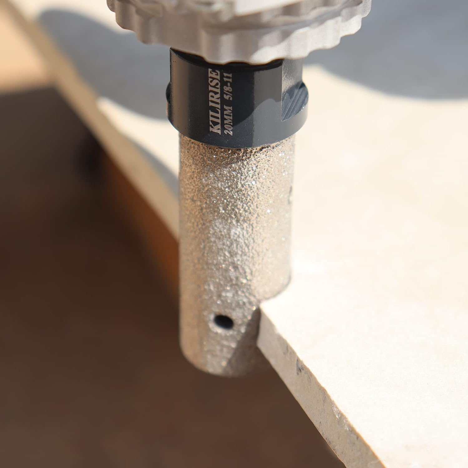 Diamond Finger Milling Bits for Enlarging Shaping Holes on Tile Porcelain Granite (3/4 Inch (20mm))