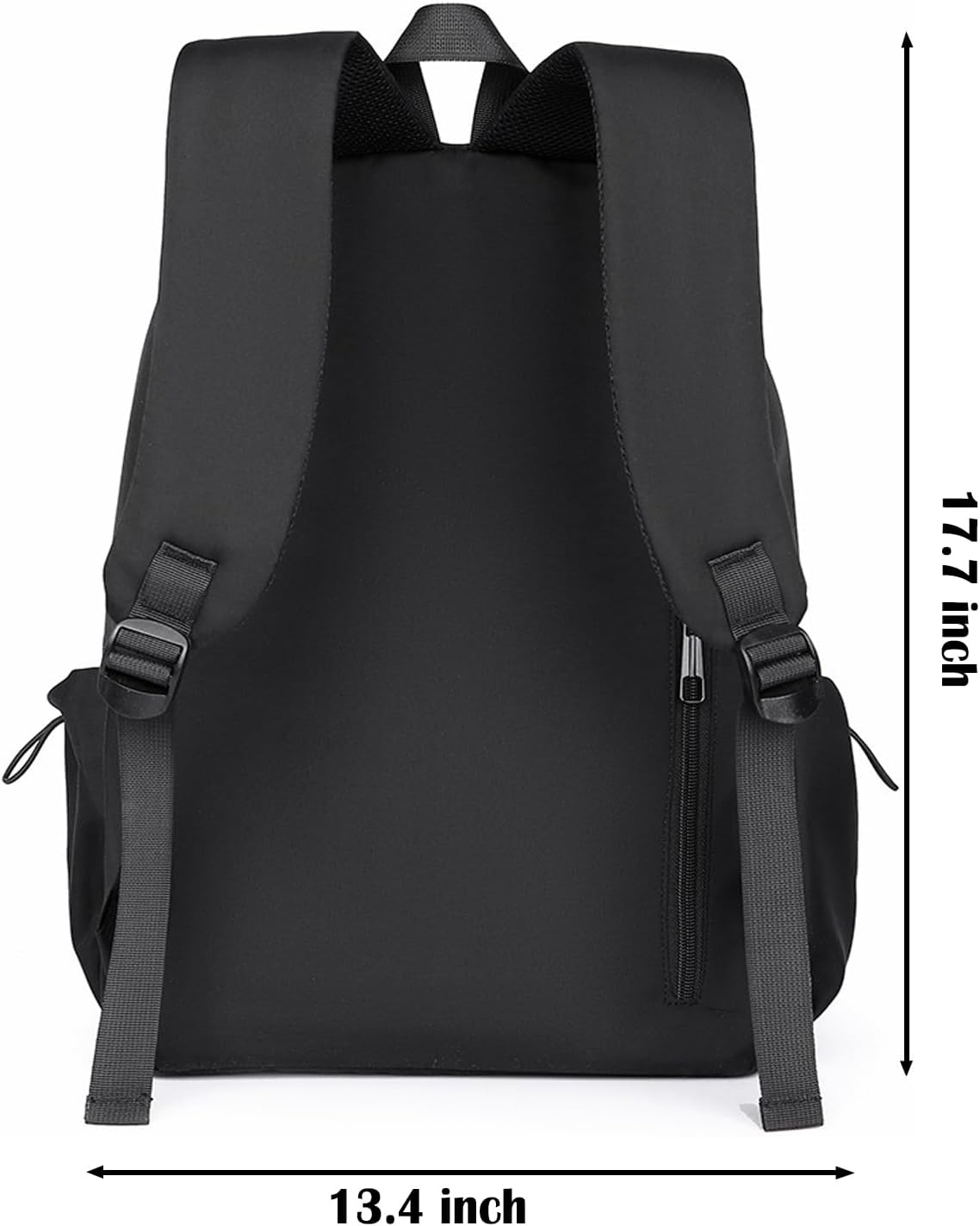 Travel Laptop Backpack,15.6 Inch Notebook, Business Work Commuter Backpack,With Laptop Compartment,Gift for Men & Women, Mochilas Para Viajar en Avion (black) image 3