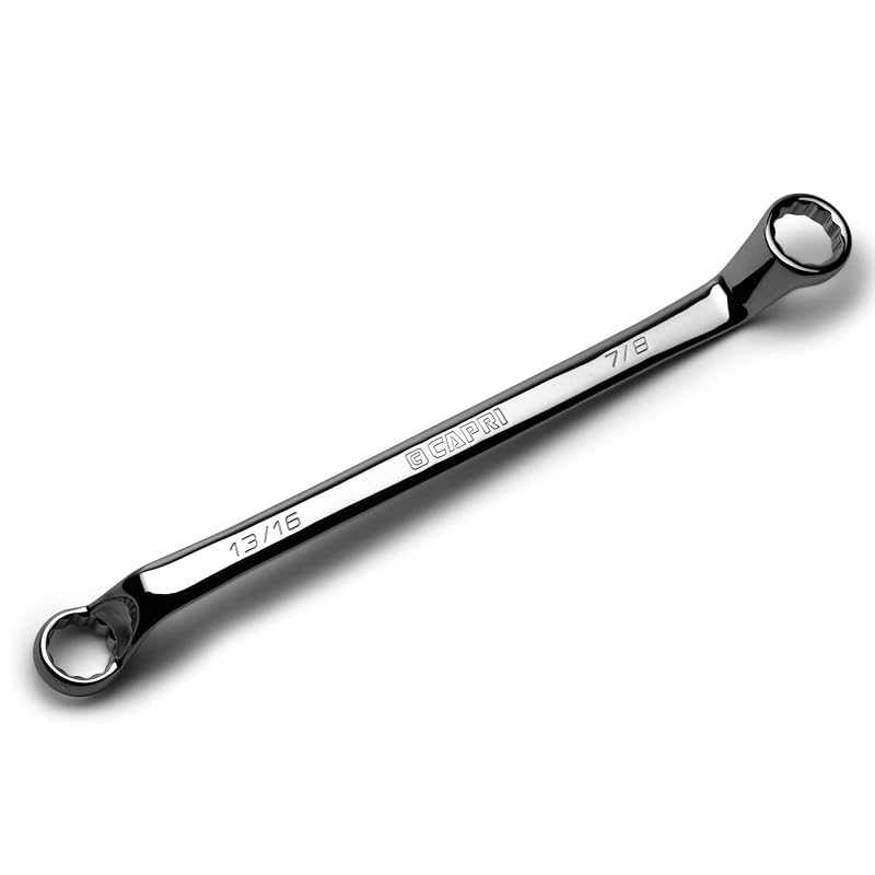 Chave Estrela Dupla Capri Tools 13/16 x 7/8 pol. com Deslocamento Profundo de 75°
