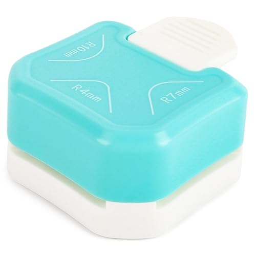 LOVEINUSA Perforadora de esquina, 3 en 1, cortador de esquina para manualidades de papel, proyectos de bricolaje, álbumes de recortes, tarjetas de