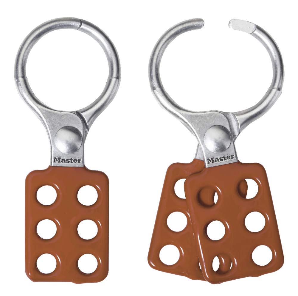 Aldaba de consignación de aluminio, espacio de mordaza de 38 mm