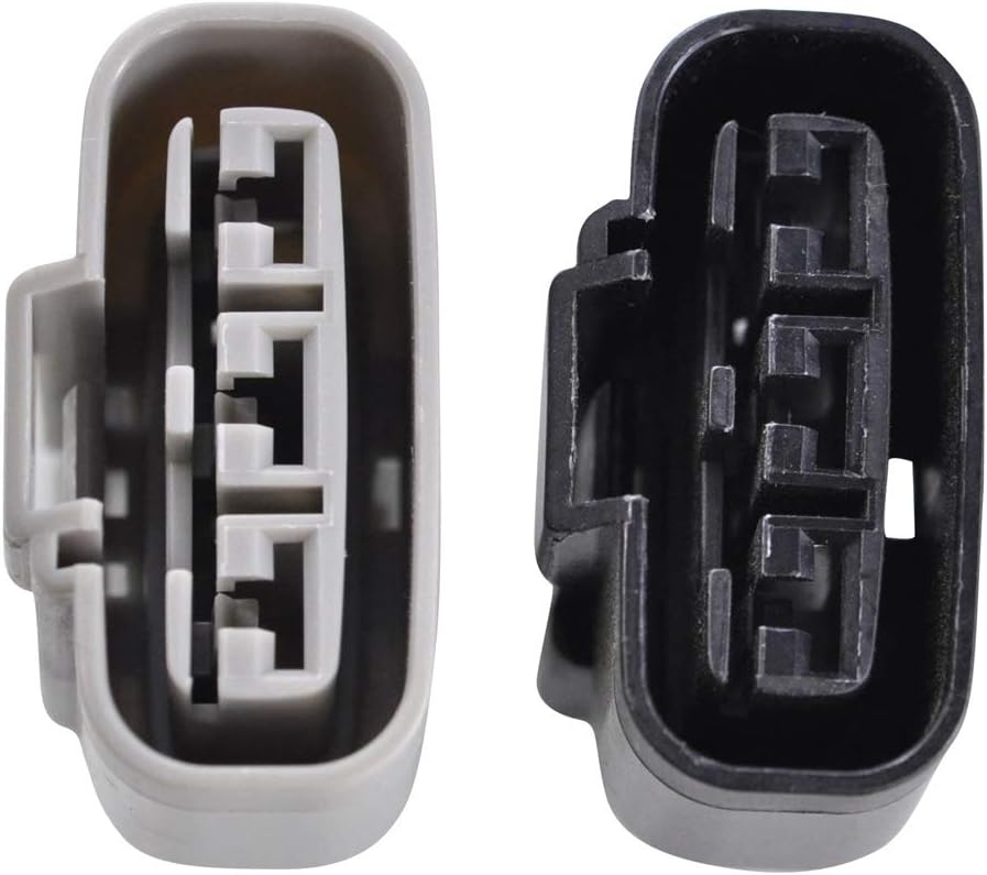 RMSTATOR Regulator Rectifier Connector Replacement Kit for Yamaha YXC/YXM 700 Viking | YXE 700 Wolverine | YXZ 1000 R 2008-2024 | OEM Repl.# 1D7-81960-00-00 / 1D7-81960-01-00