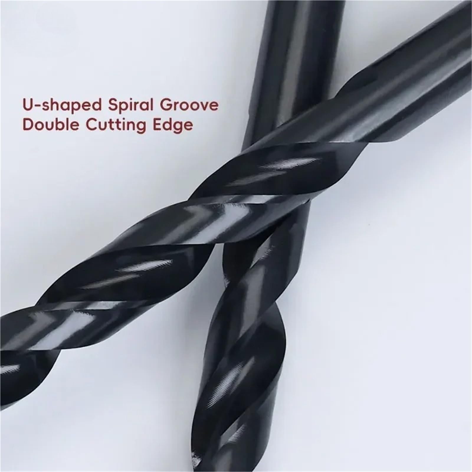 Brocas helicoidales El taladro helicoidal HSS se puede utilizar for procesar piezas de metal, PVC, madera, aluminio y otros materiales(12mm(5pcs))