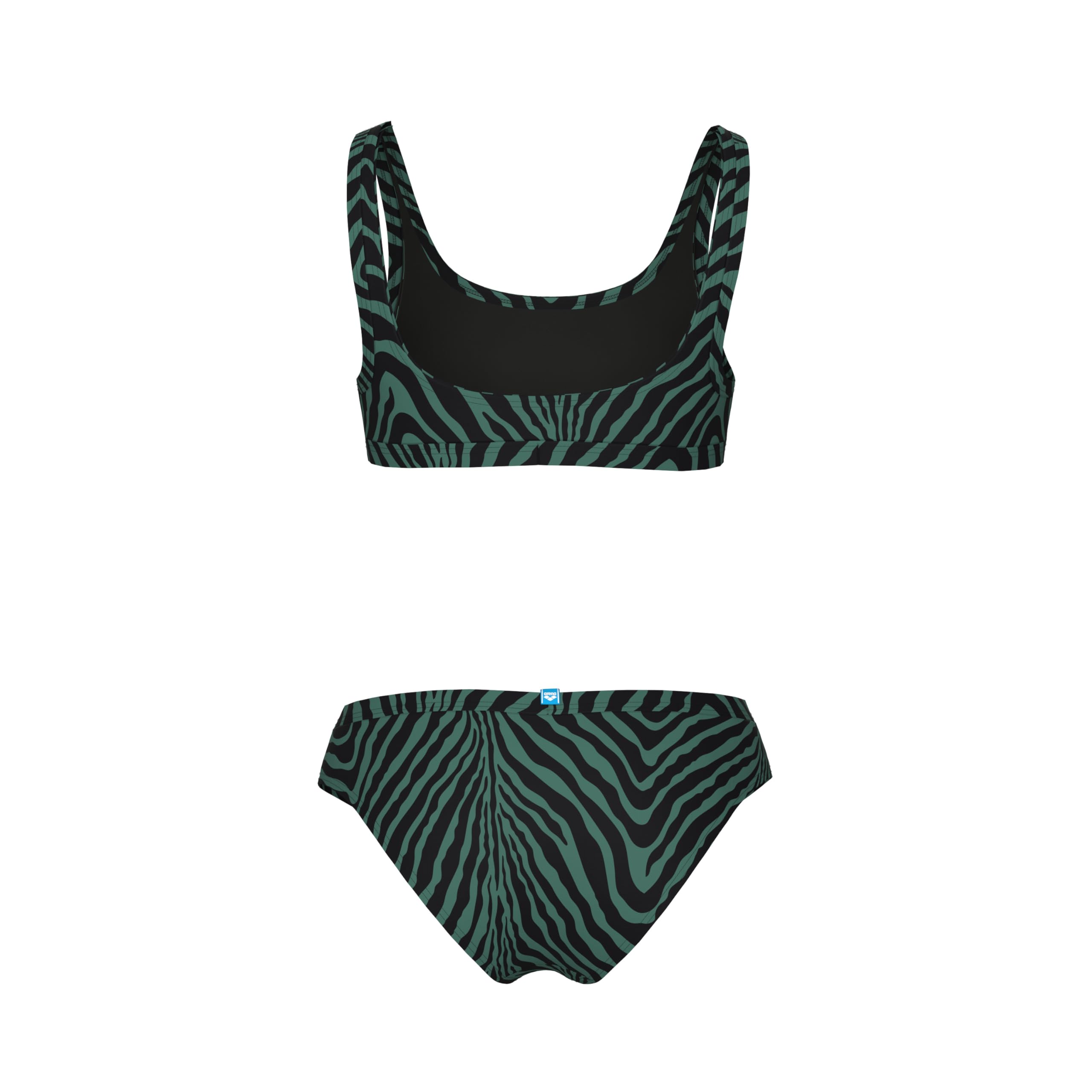 Arena G Arena Water Print Bikini Bralette Two Pieces Bambine e Ragazze (Pacco da 2)