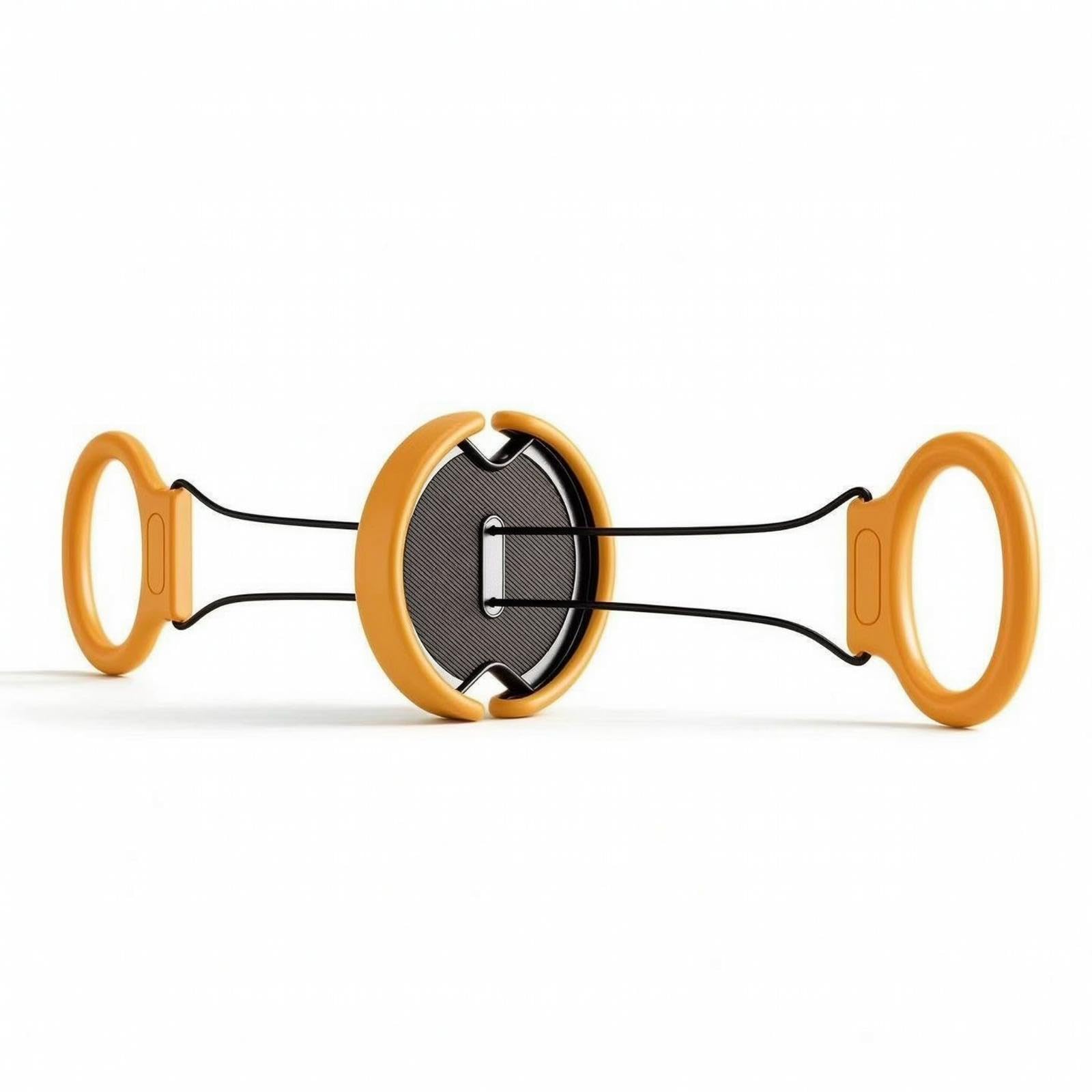 Flywheel Arm Exerciser Portable Flywheel Compact Arm Strength for Adults, Athletes, Home Gym, Office, Travel Orange Upgraded-picture-20