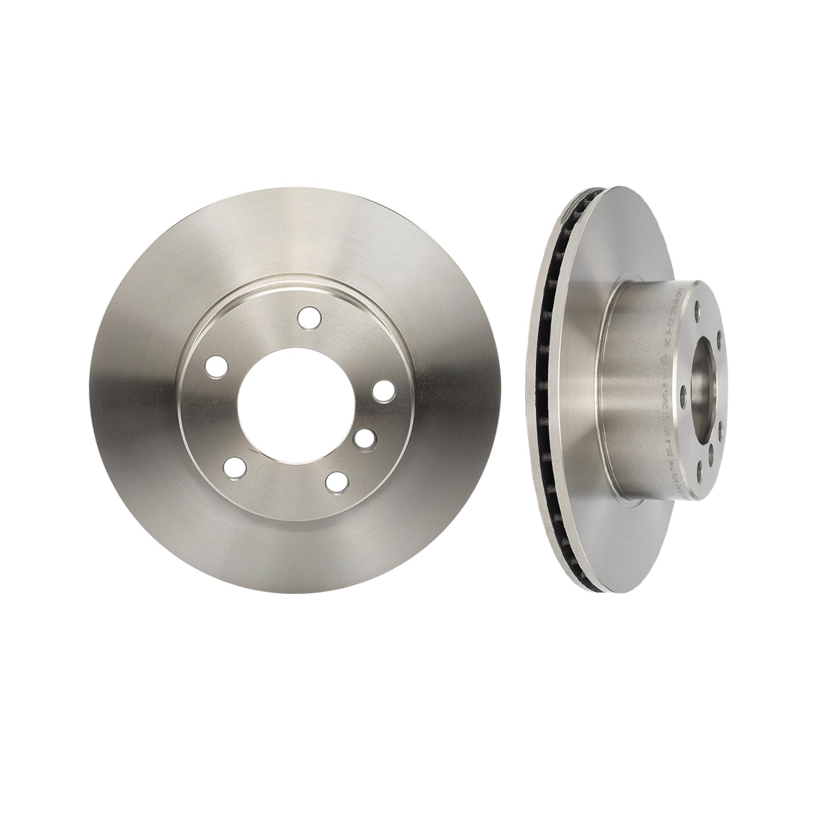 Frankberg 2 discos de freno + 4 pastillas de freno | Compatible con: Serie 5 E39, Serie 5 Touring E39