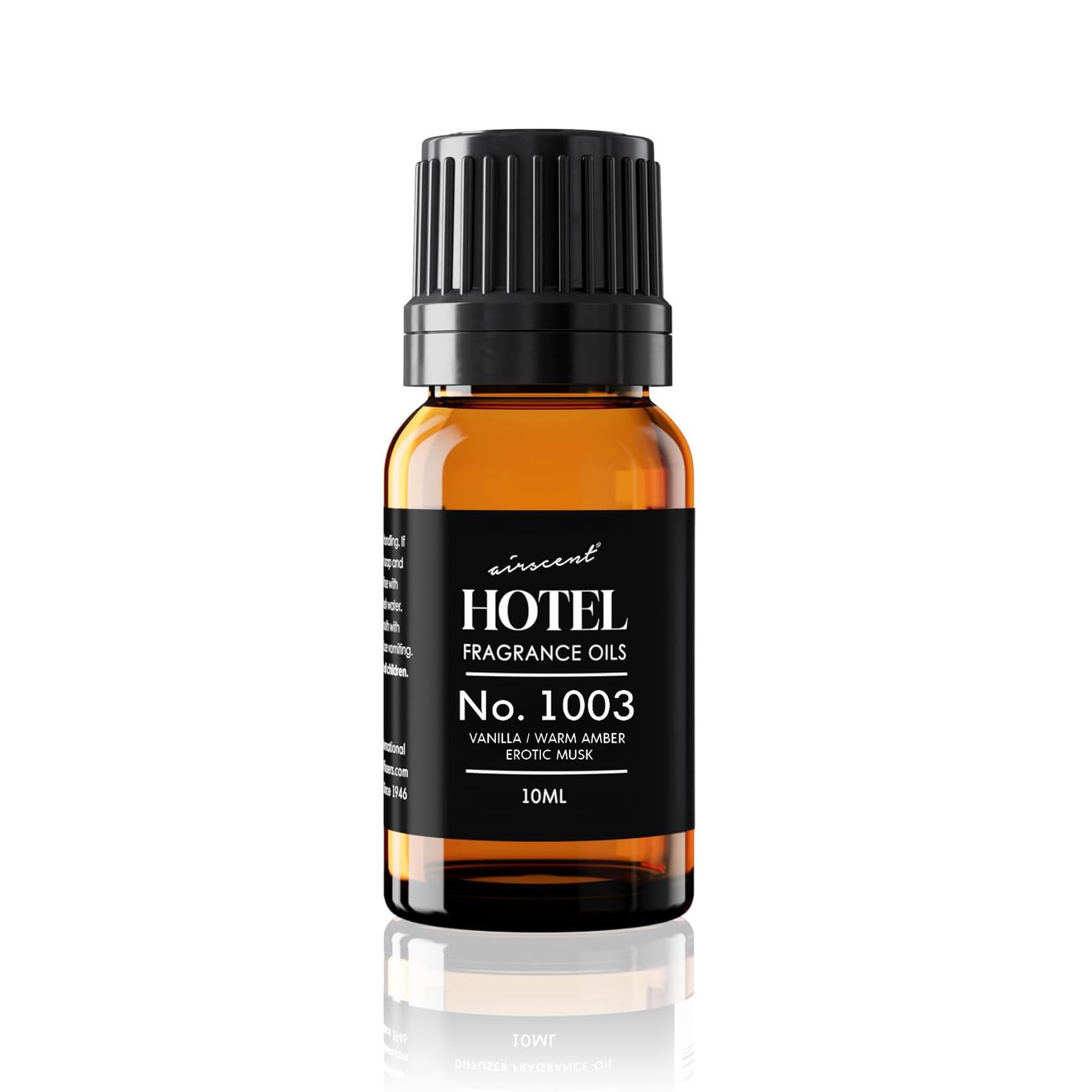 AirScent Aceite difusor de hotel No. 1003 inspirado en el aroma de hotel de jardín asiático, aceite de fragancia premium para difusores ultrasónicos y sin agua y manualidades, botella cuentagotas de