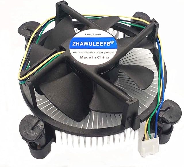 Replacement New CPU Cooling Fan with Heatsink for Intel LGA1150 LGA1151 LGA1155 LGA1156 Celeron/Pentium/i3/i5/i7 Processors Series Fan E97379-003 CNDP751K50 DTC-DAB16 DC12V 0.60A