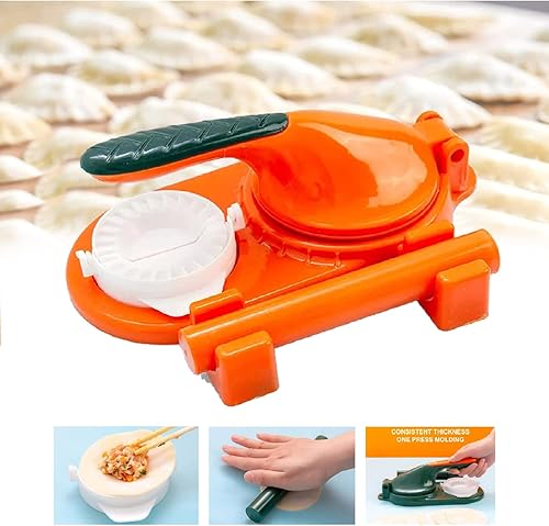 Miniatura 1 de Juego de máquinas de masa 3 en 1 para prensar masa máquina de moldes de bolas de masa manual prensa de masa de cocina para empanada perogías Wonton