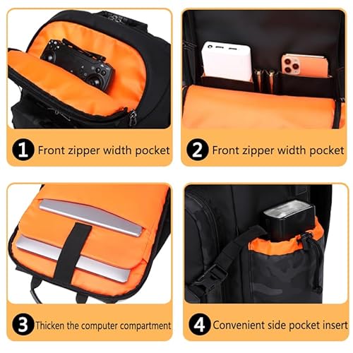 image for Tuceng Camera Backpack DSLR/SLR/Mirrorless Case Large Men&Women Photog